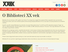 Tablet Screenshot of bibliotekaxxvek.com